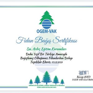 Her Fidan Bir Çocuk, Her Çocuk Bir Fidan..