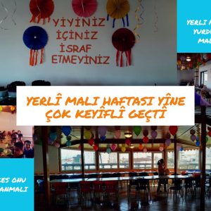 İsraf Temalı Yerli Malı Haftamız